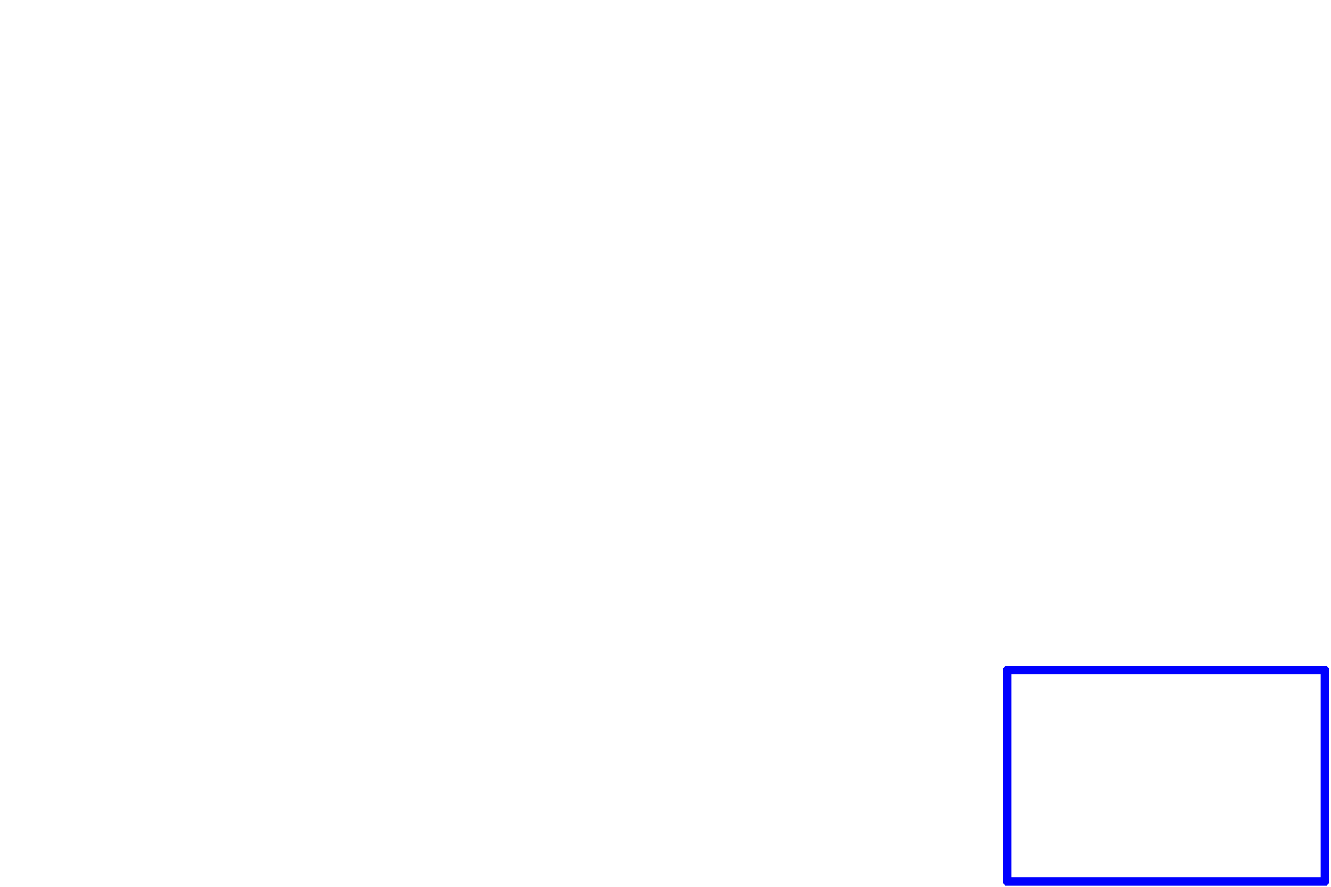 Area shown in next image > <p>The area indicated by the rectangle is shown at higher magnification in the next image.</p>
