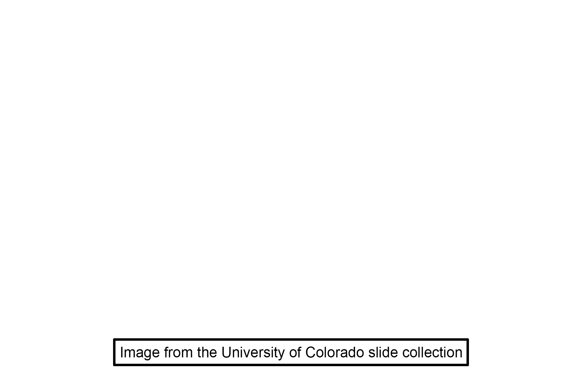Image source > <p>This image was taken of a slide in the University of Colorado collection.</p>
