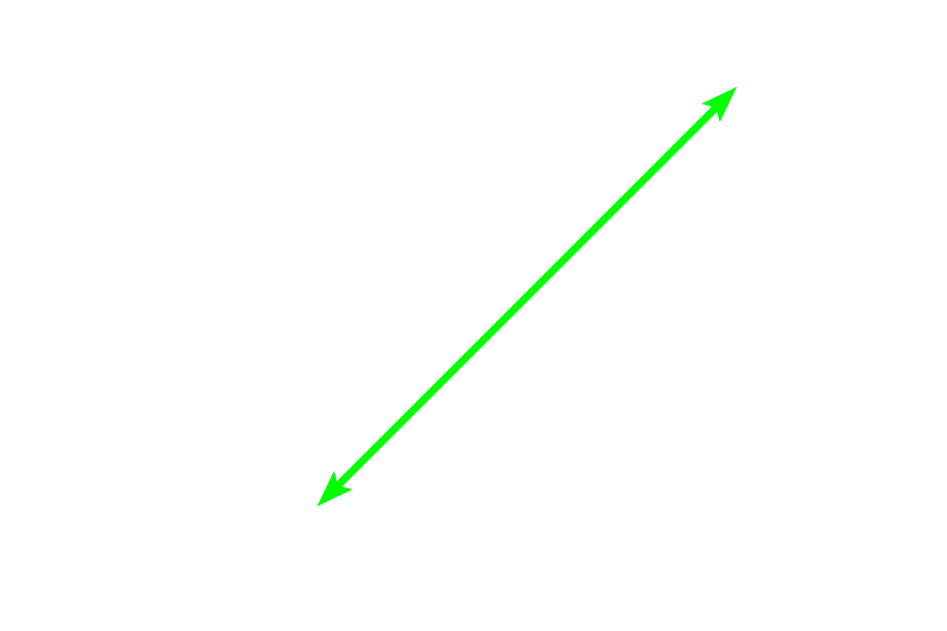 Bronchiole  <p>Larger bronchioles, seen here, are lined by a ciliated, pseudostratified columnar epithelium that gradually changes to ciliated, simple cuboidal with decreasing numbers of goblet cells. A relatively thick layer of circular smooth muscle is present. Bronchioles lack both cartilage plates and glands.  200x</p>

