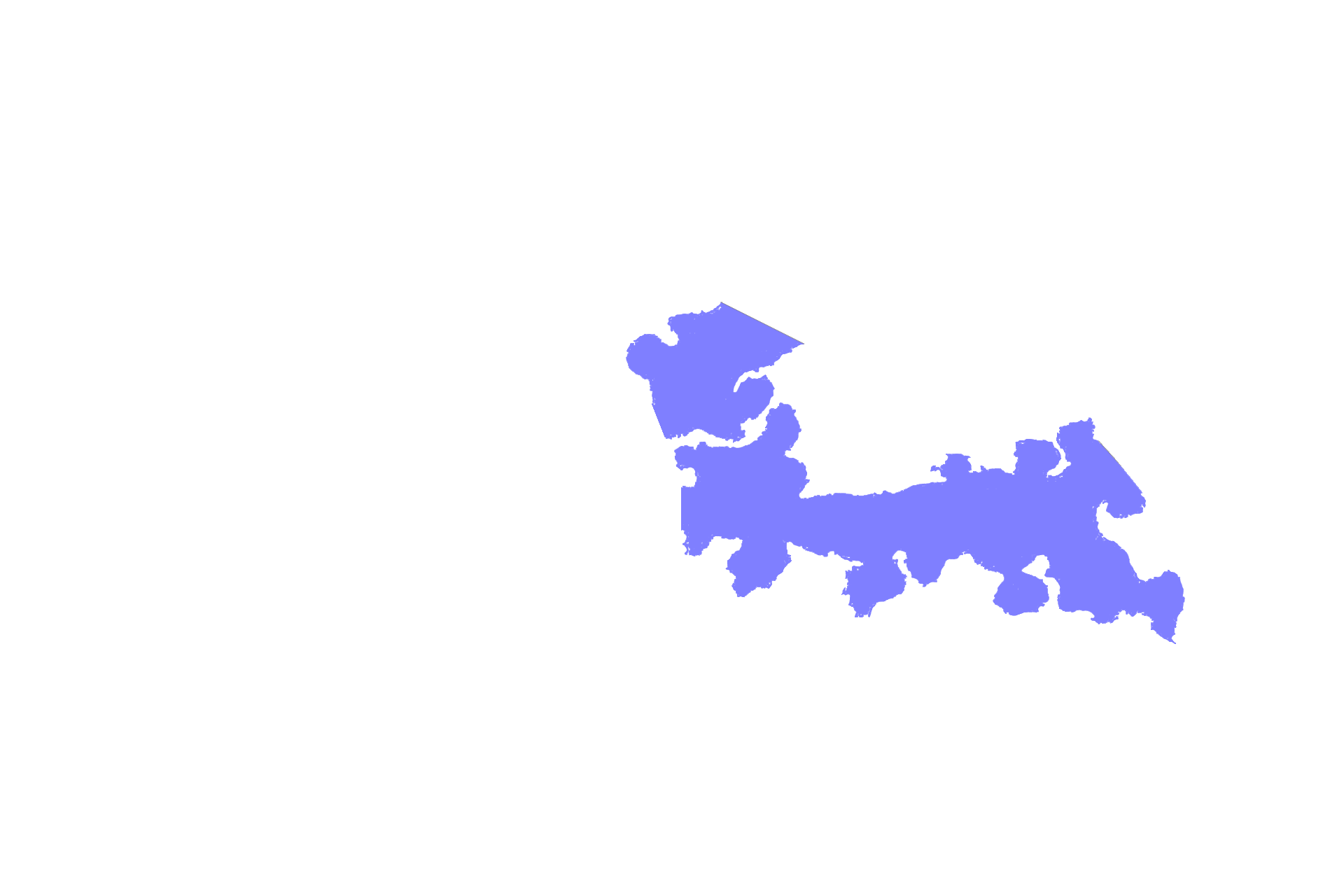 Alveolar ducts <p>Respiratory bronchioles continue as alveolar ducts, elongated passageways whose walls consist almost entirely of alveoli. The opening of each alveolus is surrounded by a ring of smooth that appears like a “knob” in section. Alveolar ducts terminate as alveolar sacs, blind-ended pouches composed of clustered alveoli.  40x </p>

